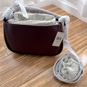 Coach Cary Crossbody Bag, deep berry, NWT